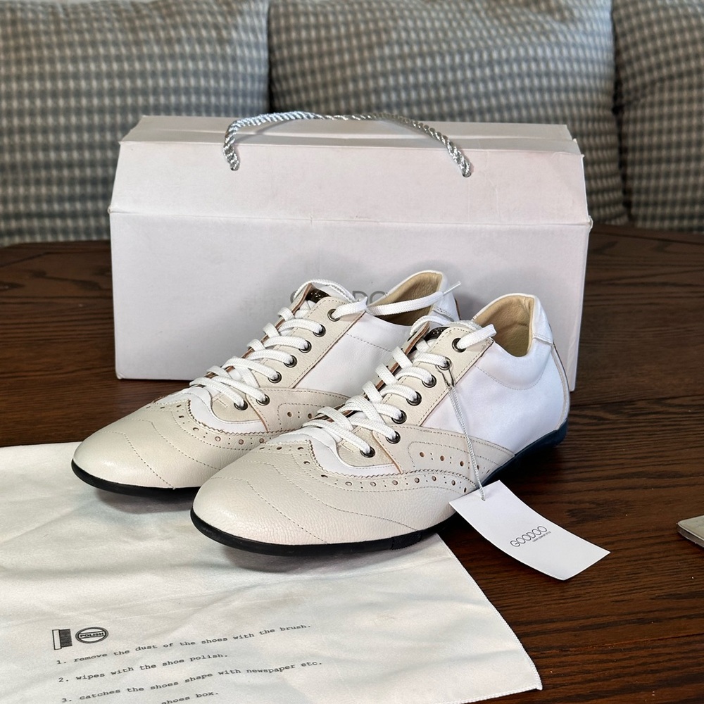 Goodoo Mens Luxury Leather Shoes Size 10 Hand Crafted